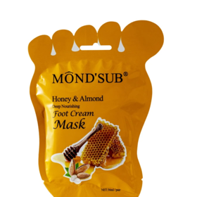 Vyživující maska na nohy mandle & med, MONDSUB, 49, 90 Kč