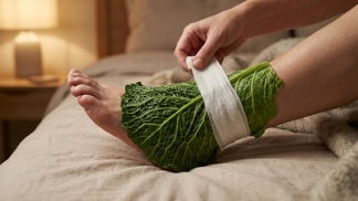 Proč si babičky na noc balily nohy do zelných listů? Tento zapomenutý trik na oteklé kotníky je zpět