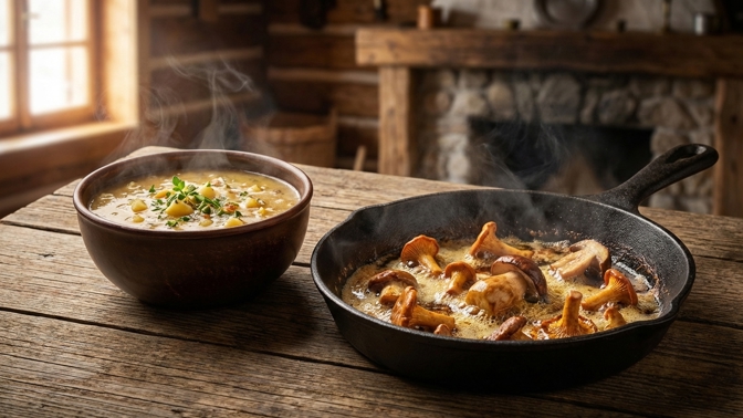 Jak na nejlepší bramboračku? Houby nejdříve orestujte na másle