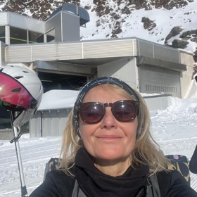 Veronika Žilková tráví čas na horách se scenáristou Ivanem Hubačem.