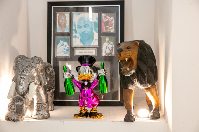 Dalším z idolů Karlose Vémoly je boxer Mike Tyson.