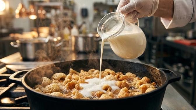 Nejlepší škvarky: Stačí do nich nalít jednu přísadu a budete překvapeni