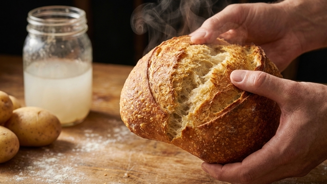 Domácí pečivo nadýchané jako peřinka: Tip s bramborovou vodou