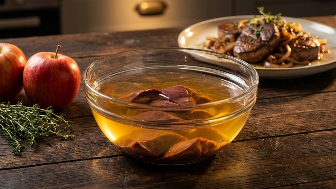 Příprava jemných jater: Jak mošt pomůže zbavit maso hořkosti?