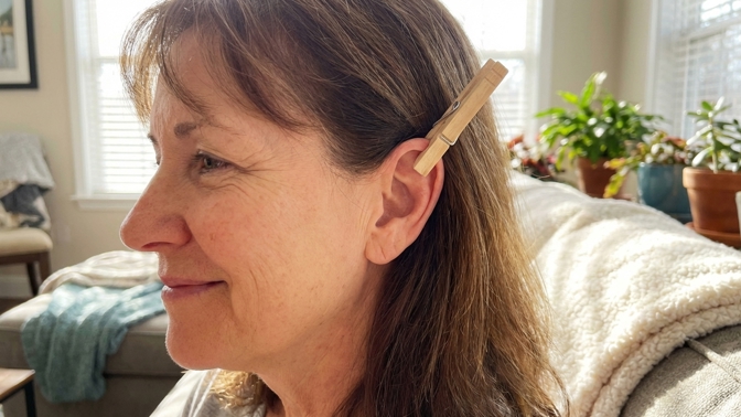 Stačí obyčejný kolíček na prádlo: Zapomenutý trik i po padesátce bleskově vrací energii a zastavuje migrénu