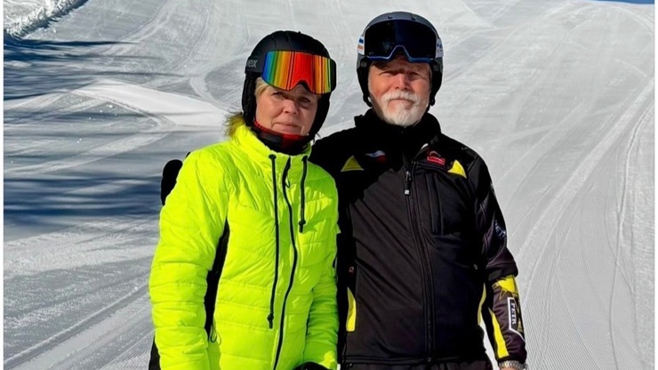 Manželé Pavlovi vyrazili spolu do Alp.