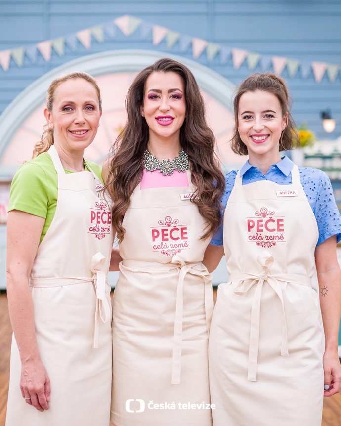 Poslední tři finalistky. 