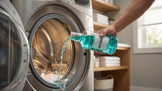 Servisní technici tento levný trik před zákazníky tají: Jedna láhev ústní vody v bubnu vyčistí pračku od slizu i zápachu lépe než agresivní čističe