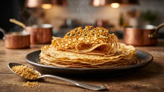 Lžíce strouhanky v těstě na palačinky zní jako nesmysl: Tato nečekaná finta ale vytvoří křupavou mřížku jako z té nejlepší francouzské restaurace