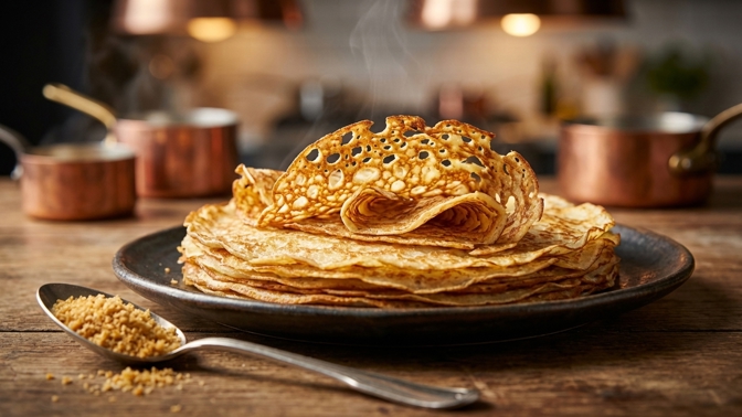 Jak na extra křupavé palačinky? Stačí lžíce strouhanky