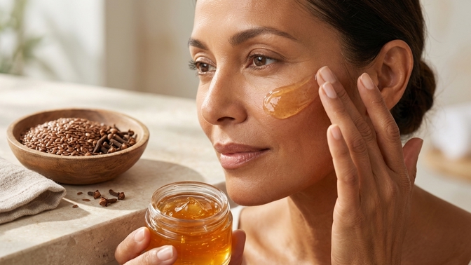 Lněné semínko proti vráskám: Účinný recept na domácí pleťový gel