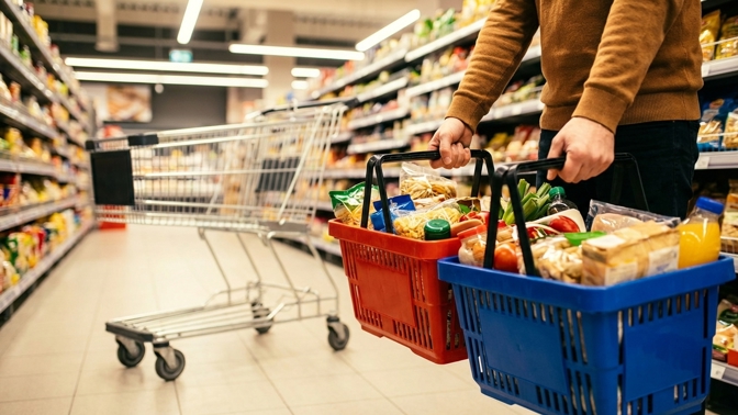 Proč v supermarketu raději tahat dva těžké košíky? Tato změna v rukou vám ušetří tisíce korun za nákupy