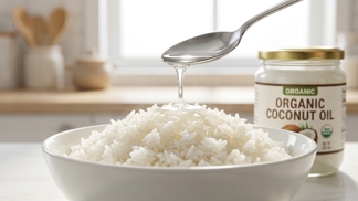 Přidejte do rýže lžičku kokosového oleje a nechte ji přes noc v lednici: Tento vědecký objev umaže z vaší porce polovinu kalorií