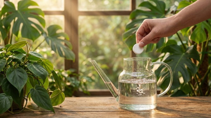 Proč hnědnou listy pokojovek? Zkuste levný trik z lékárny pro záchranu