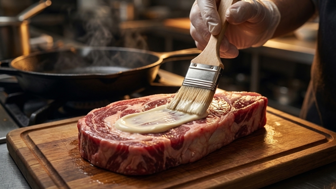 Tajemství dokonalé krkovice: Proč ji před pečením potřít majonézou?