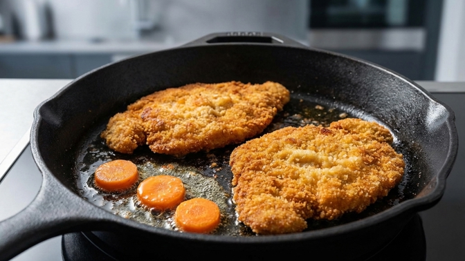 Mrkev v pánvi při smažení: Trik proti zápachu a přepálení oleje