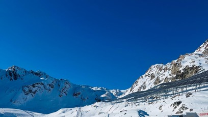 FOTO: Veronika Žilková na lyžích.