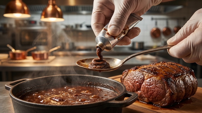 Nejlepší hovězí pečeně: Sardelová pasta dodá masu neuvěřitelnou hloubku