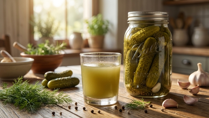 Přírodní probiotika ze spíže: Jak lák z okurek pomáhá s nadýmáním?