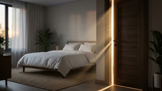 Spíte každou noc v izolované bublině? Tato nepatrná škvíra u dveří ložnice ukončí věčnou únavu