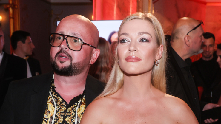 Dominika Myslivcová a Zdeněk Chytil společně na Playboy party.