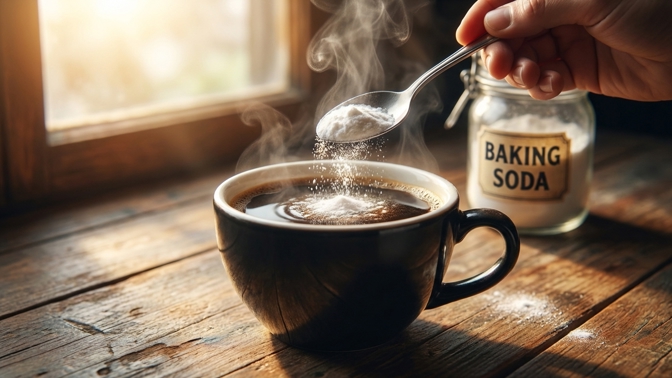 Trik pro milovníky kávy: Jak neutralizovat kyselost pomocí sody