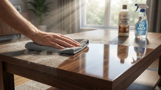 Sbohem nekonečnému utírání prachu: Tahle vychytávka z koupelny udrží váš nábytek dokonale čistý celé týdny