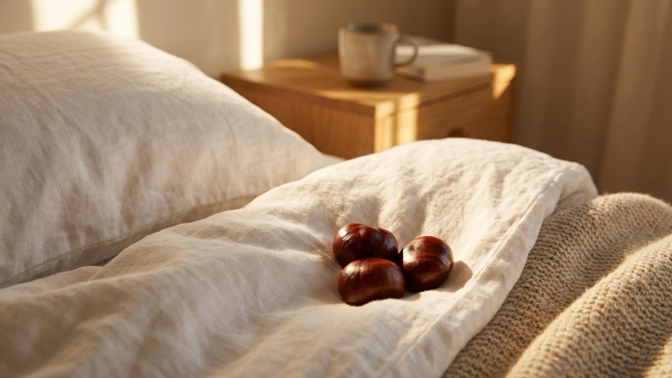 Babiččiny rady: Jak používat kaštany pro zklidnění a uvolnění svalů?