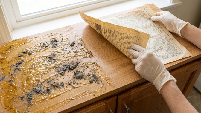 Sbohem, lepkavá mastnoto v kuchyni: Trik s obyčejnými novinami vám ušetří hodiny drhnutí