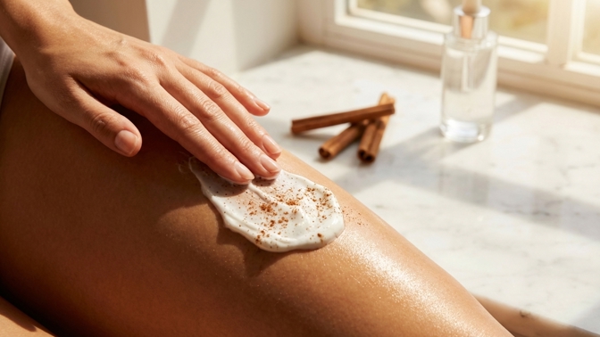 Jak na celulitidu? Zkuste trik se skořicí v tělovém mléce