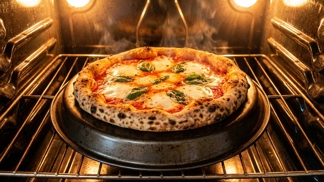 Otočte v troubě prázdný plech dnem vzhůru a nechte ho rozpálit: Vaše domácí pizza bude křupat tak dokonale, že drahý pečicí kámen už nekoupíte