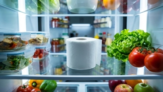 Proč se v moderních domácnostech dává toaletní papír přímo do lednice? Tento bizarní lapač vlhkosti vymaže zápach i plíseň dřív, než se probudíte do nového dne