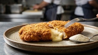 Smažák už vám na pánvi nikdy nepraskne: Tato lžička dětské krupičky vytvoří neprůstřelný štít a zajistí kůrku, která pod vidličkou spustí hotový koncert