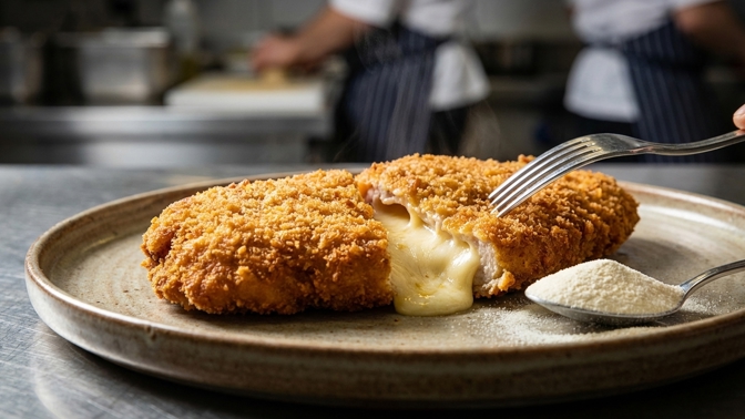 Tajemství dokonalého smažáku: Jak dětská krupička zpevní trojobal?