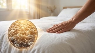 Vědci varují před okamžitým stlaním postele: V úhledně srovnaných peřinách totiž nevědomky pěstujete miliony parazitů