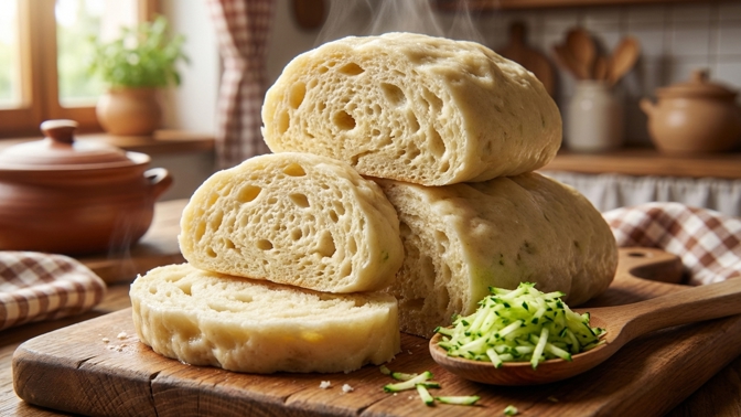 Proč dát cuketu do kynutého těsta? Finta pro extra jemný výsledek