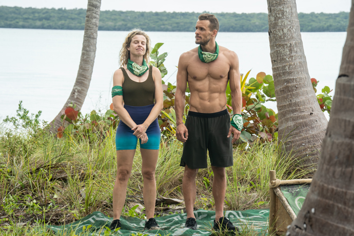 Matěj Libecajt a Vendula Wronka během vysvětlování pravidel.