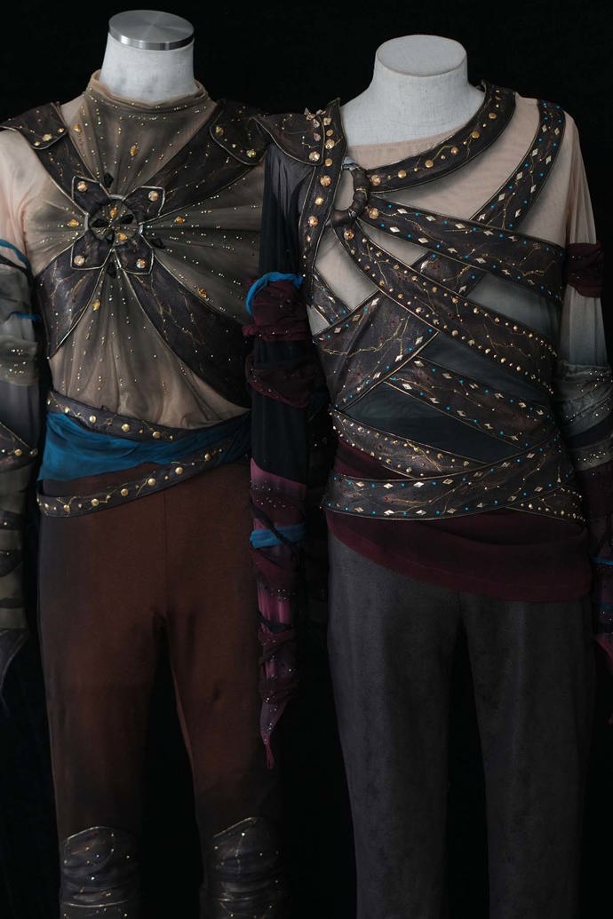 Společné prvky mají také dva kostýmy na krátký program.