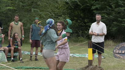 FOTO: Denisa Ryndová během souboje o odměnu.