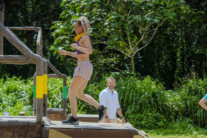 Kristina Hrbková během soutěže. 