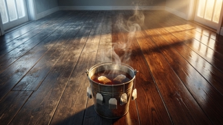 Sbohem zašlá podlaho: Stačí přidat do vody pět sáčků černého čaje a výsledek vám vyrazí dech