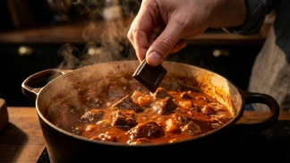 Všichni se budou ptát na váš recept: Jedna kostička hořké čokolády v guláši dodá omáčce barvu i hloubku jako od šéfkuchaře