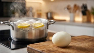 Loupání vajec už nemusí být boj o každý kousek bílku: Tato citronová finta v hrnci zajistí, že se skořápka oloupe úplně sama