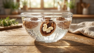 Sbohem hořká slupko a pracné loupání: Po lázni ve slané vodě budou vlašské ořechy chutnat jako čerstvě utržené