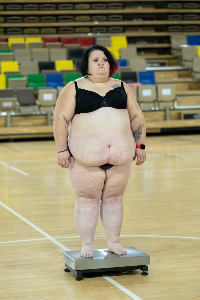 Helena Dvořáková se musela zvážit ve spodním prádle.