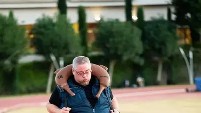 FOTO: Honza Erben ve svých 47 letech váží neuvěřitelných 197 kilogramů.