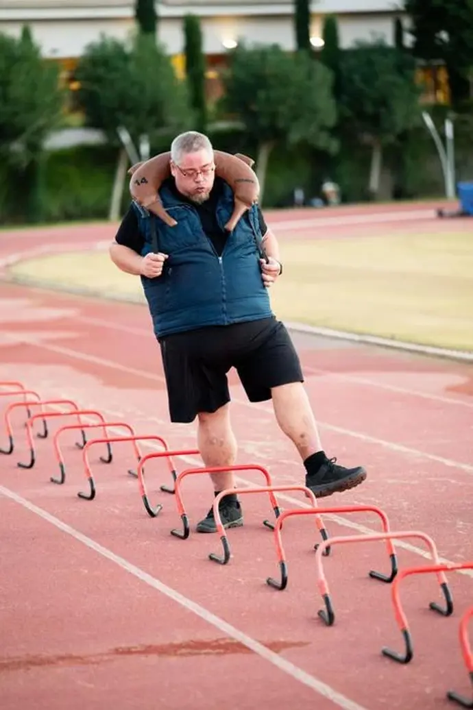 Honza Erben ve svých 47 letech váží neuvěřitelných 197 kilogramů.