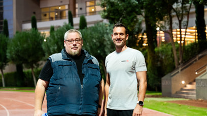 FOTO: Honza s Martinem Košťálem.