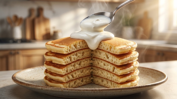 Jak na nejjemnější těsto na palačinky? Zkuste trik se zakysanou smetanou