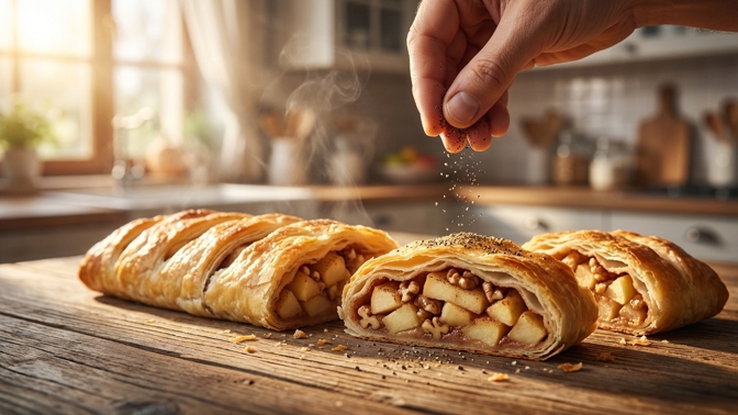 Tajemství nejlepšího štrůdlu: Stačí přidat špetku černého pepře a výsledek vás překvapí